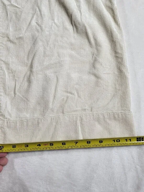 Maeve by Anthropologie - The Colette Cropped Wide-Leg Corduroy Pants - 31 - Picture 12 of 14